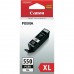 Cartuccia Canon serie PGI-550 BK XL compatibile
